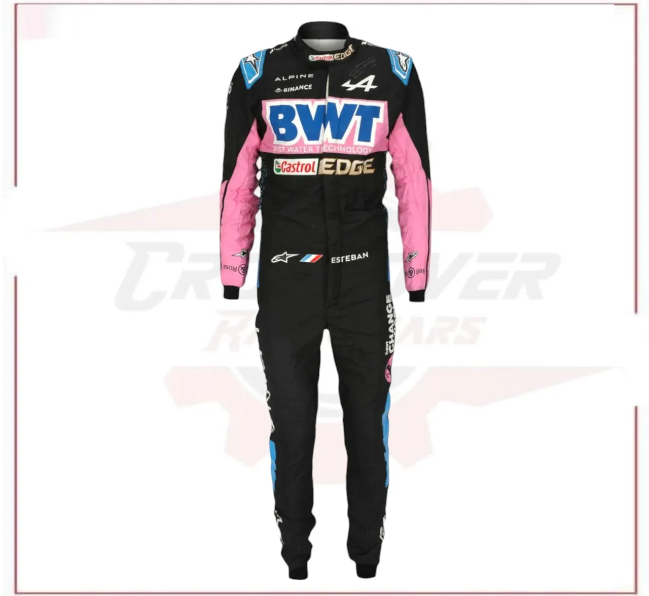 2023 Esteban Ocon BWT Alpine F1 Team Race Suit - US GP