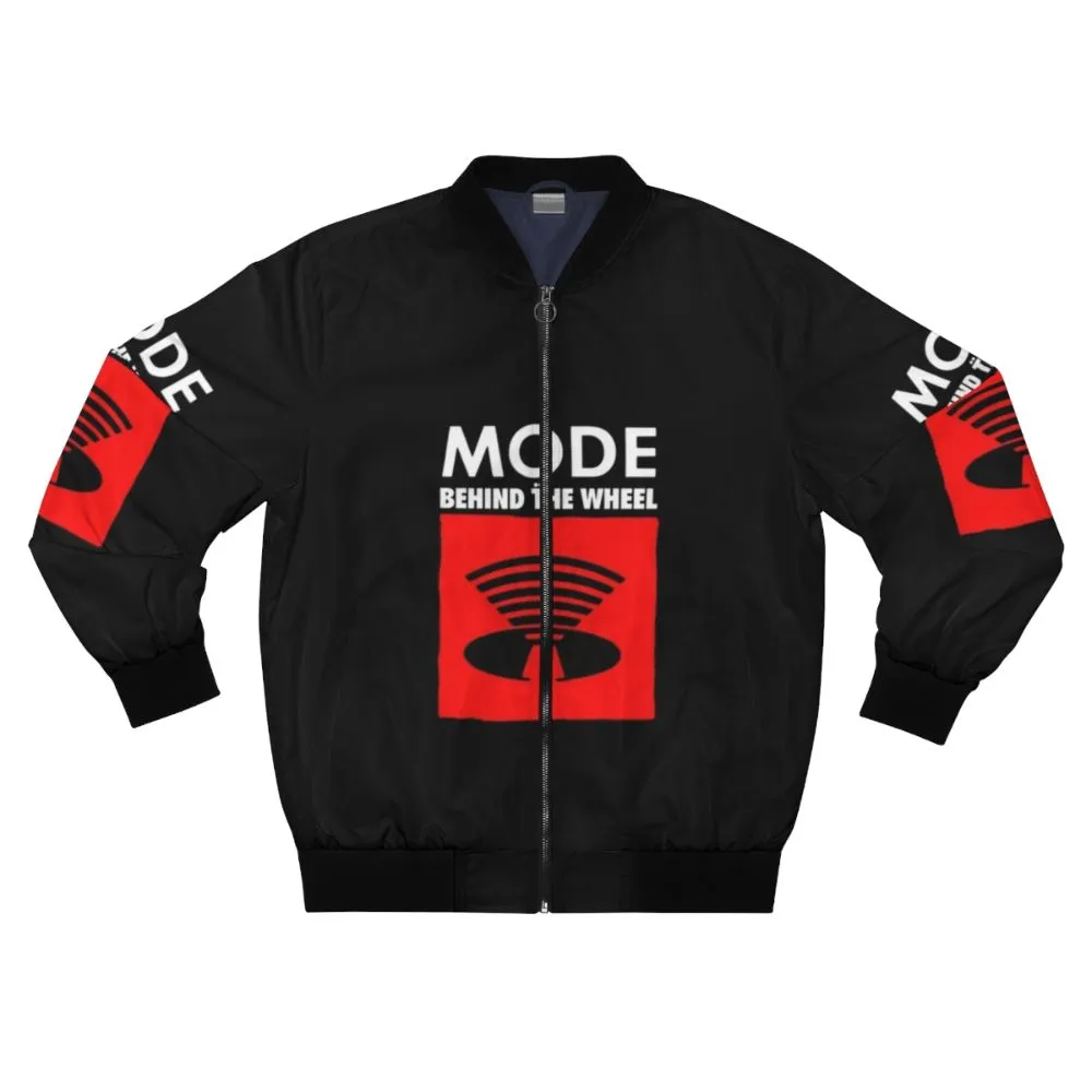 80s Bomber Jacket for Synthpop Fans