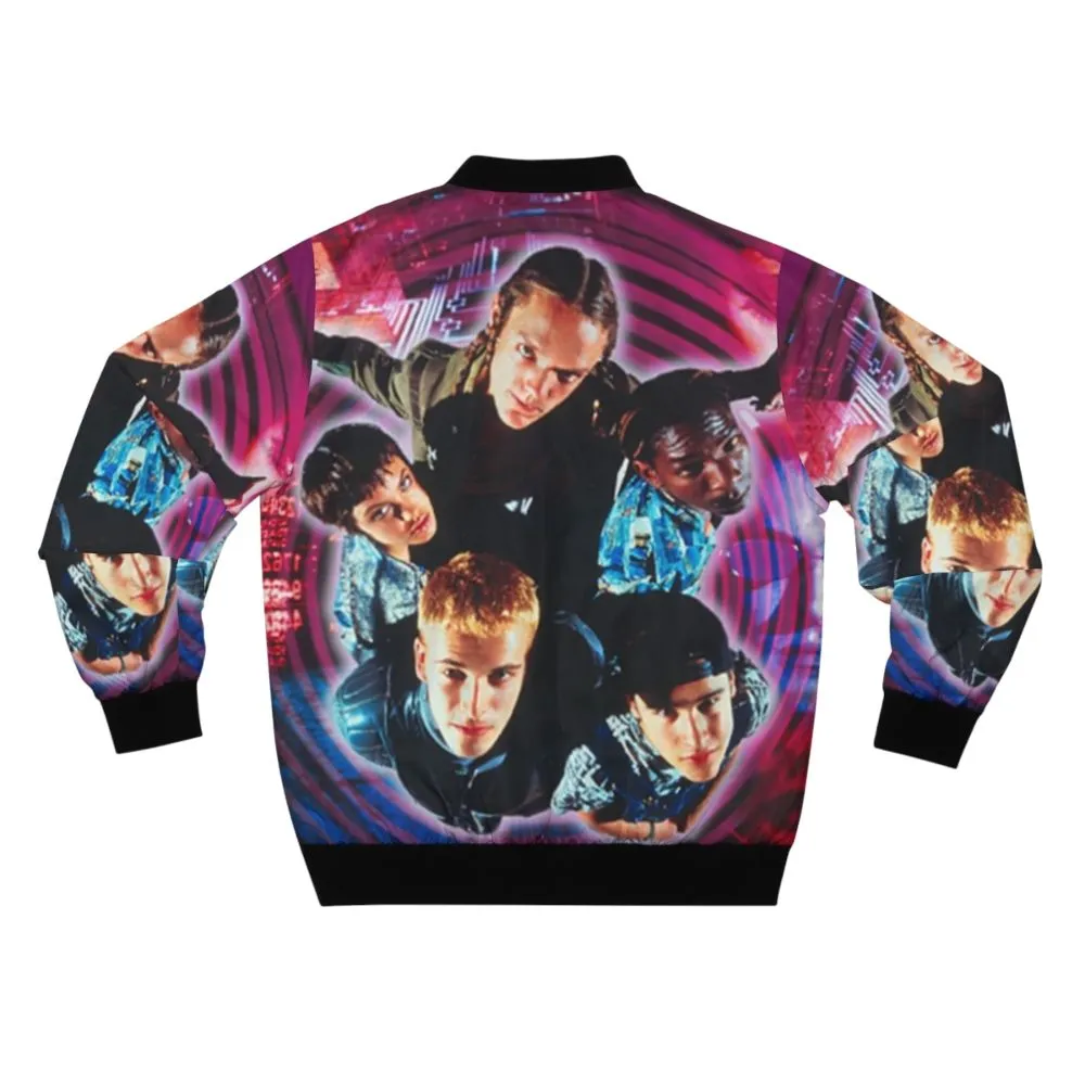 90s Hackers Bomber Jacket - Cult Classic Movie Fashion