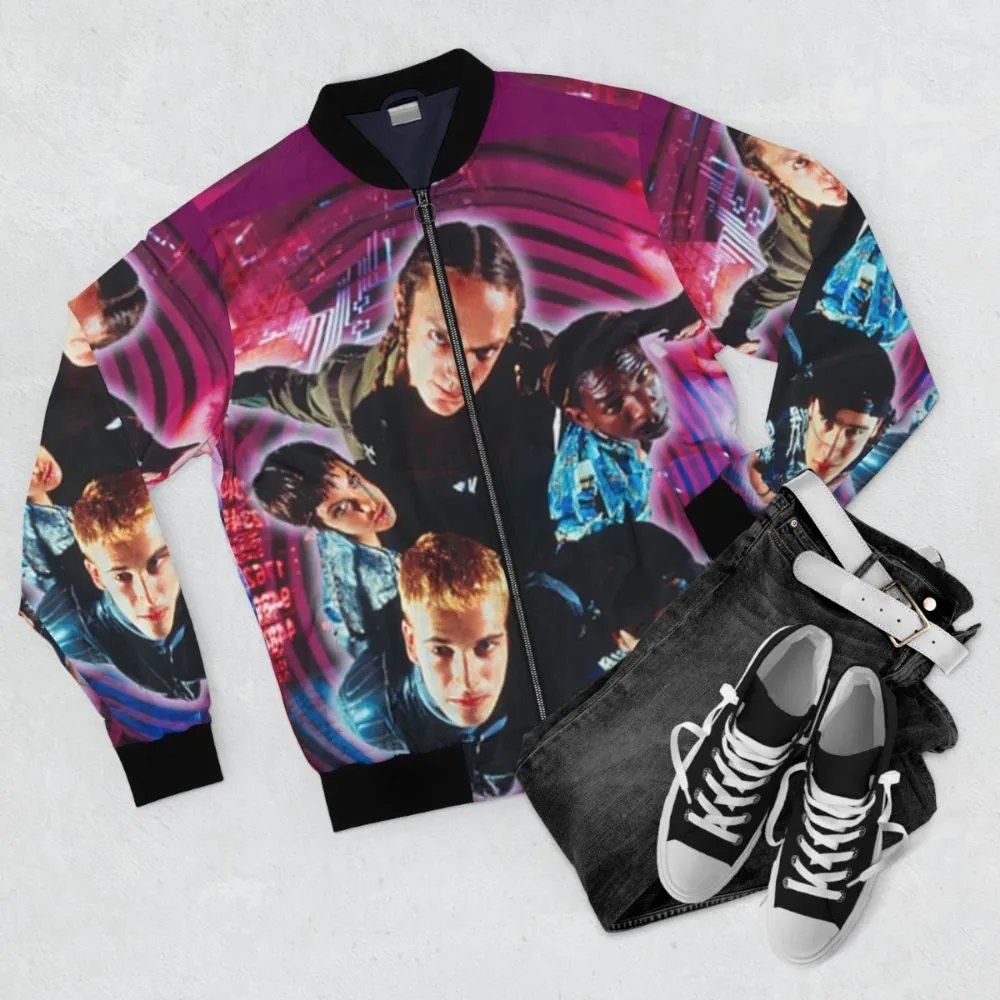 90s Hackers Bomber Jacket - Cult Classic Movie Fashion