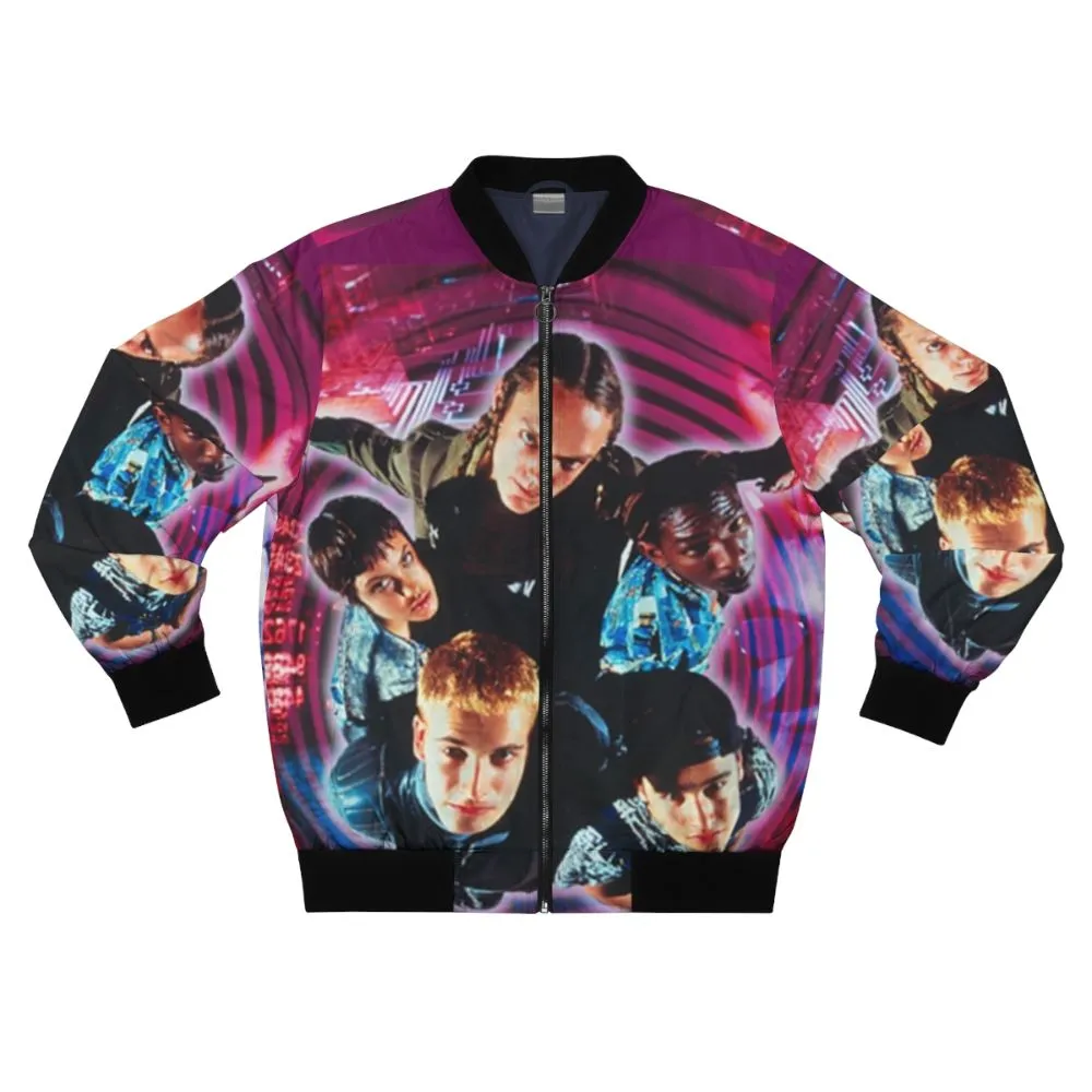 90s Hackers Bomber Jacket - Cult Classic Movie Fashion