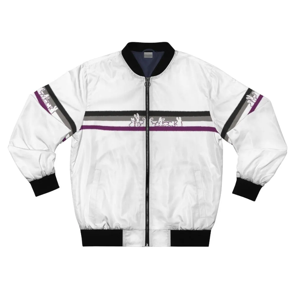 Ace Pride Rabbits Bomber Jacket: Embrace Your Identity