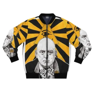 Aleister Crowley Inspired Bomber Jacket