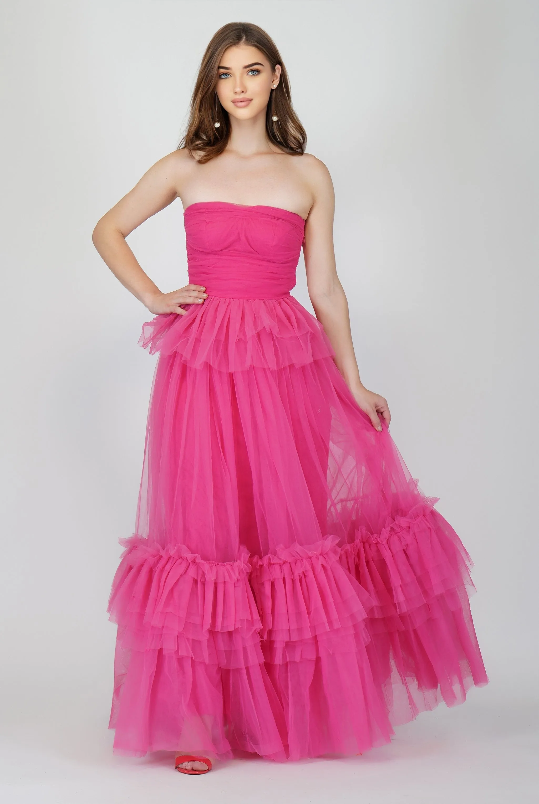 Ana Pink Tulle Dress