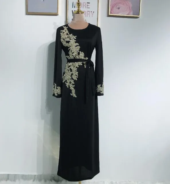 Arabian embroidery dress