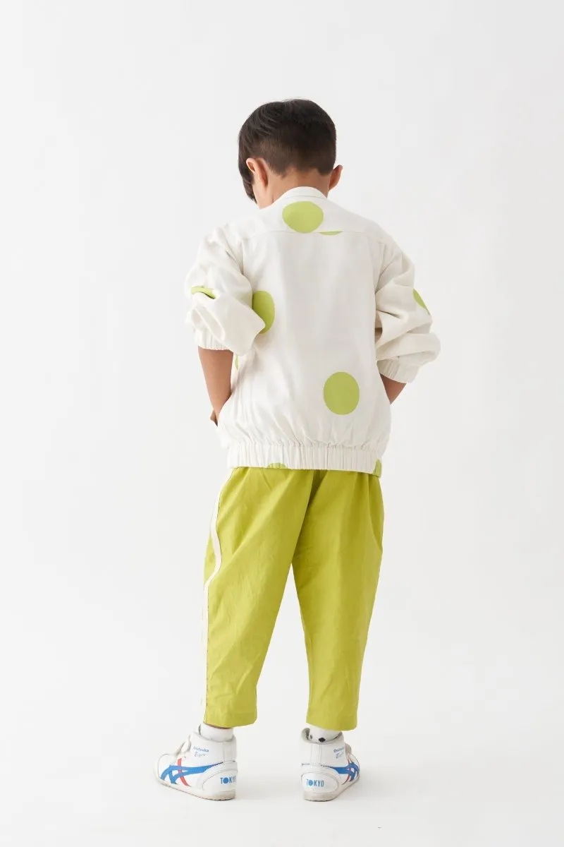 Bomber Jacket Co-ord - Lime