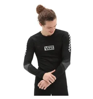 Camiseta técnica Vans Intraknit Merino Base Layer Crew (Black) hombre