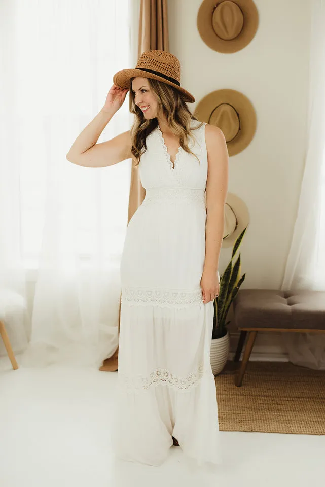 Crochet Lace Maxi