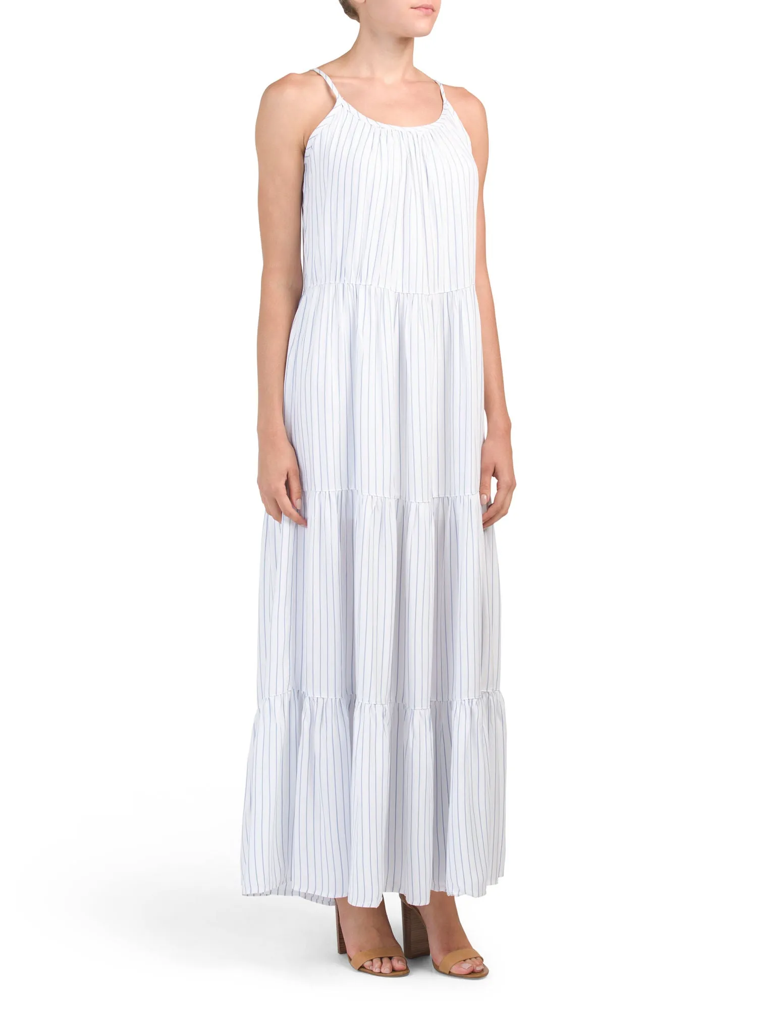 CUPIO Striped Maxi Dress