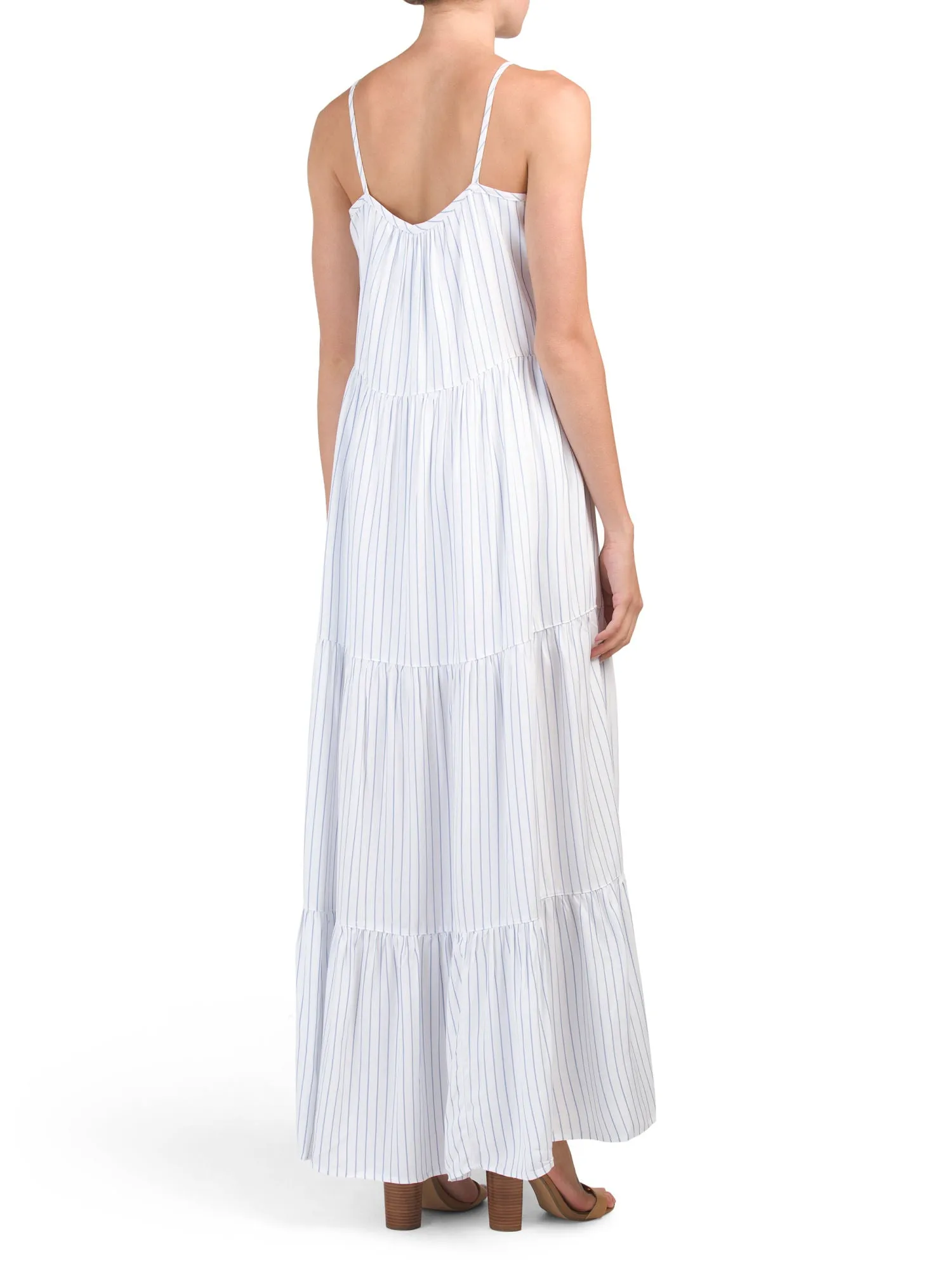 CUPIO Striped Maxi Dress