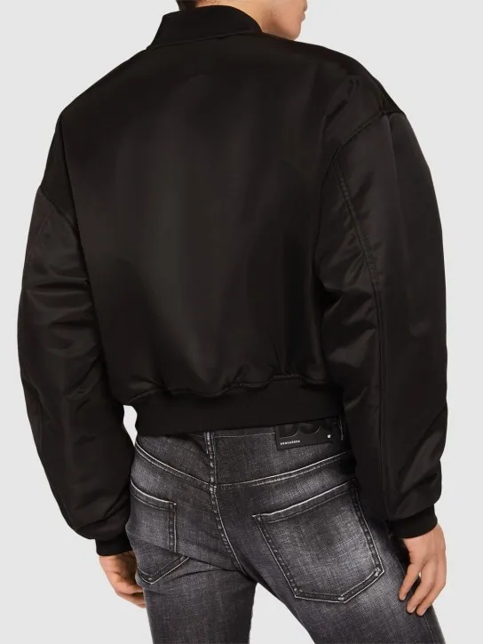 Dsquared2   80s nylon bomber jacket 