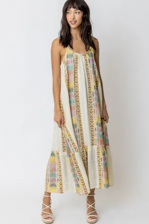 Embroidered Maxi Dress