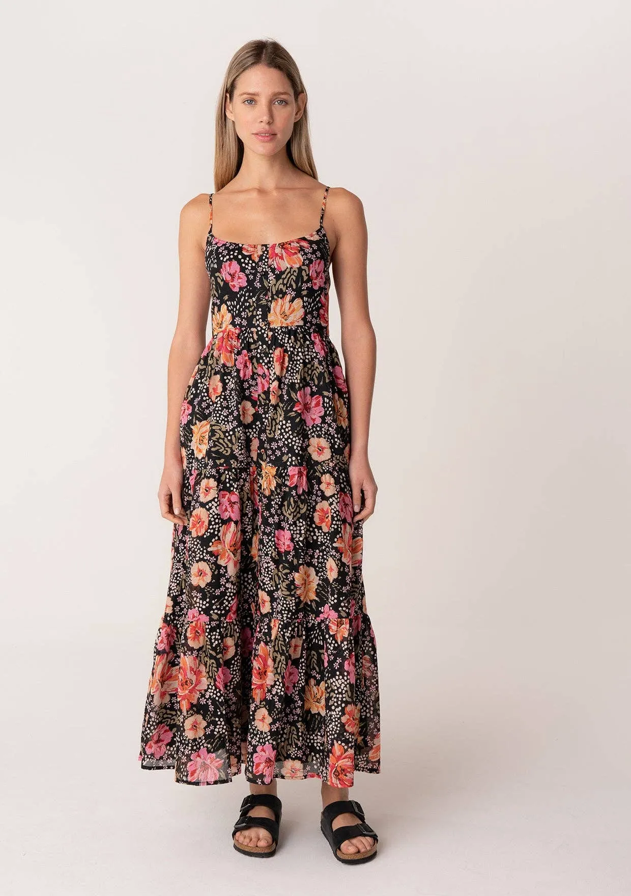 Floral Fiesta Maxi Dress