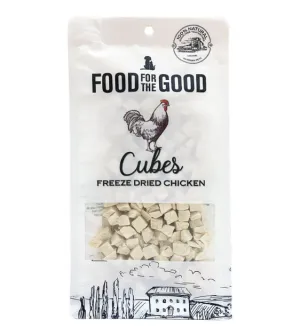 Food For The Good Freeze Dried Cat & Dog Treats (Chicken Cubes)