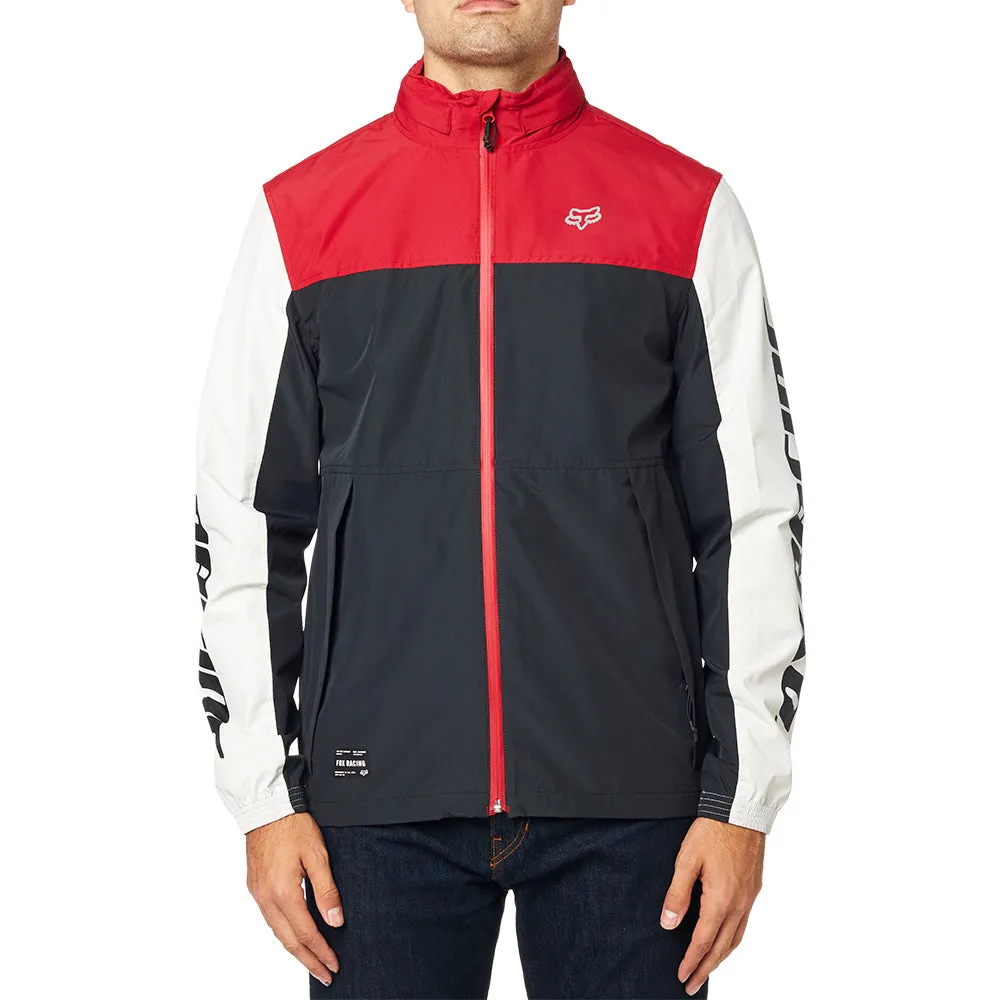 FOX CASCADE JACKET [BLACK/RED]