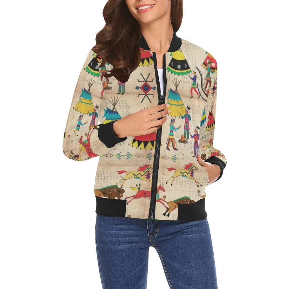 Gathering of the Chiefs Bomber Jacket for Women