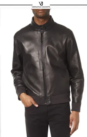 Harrington Leather Bomber Jacket