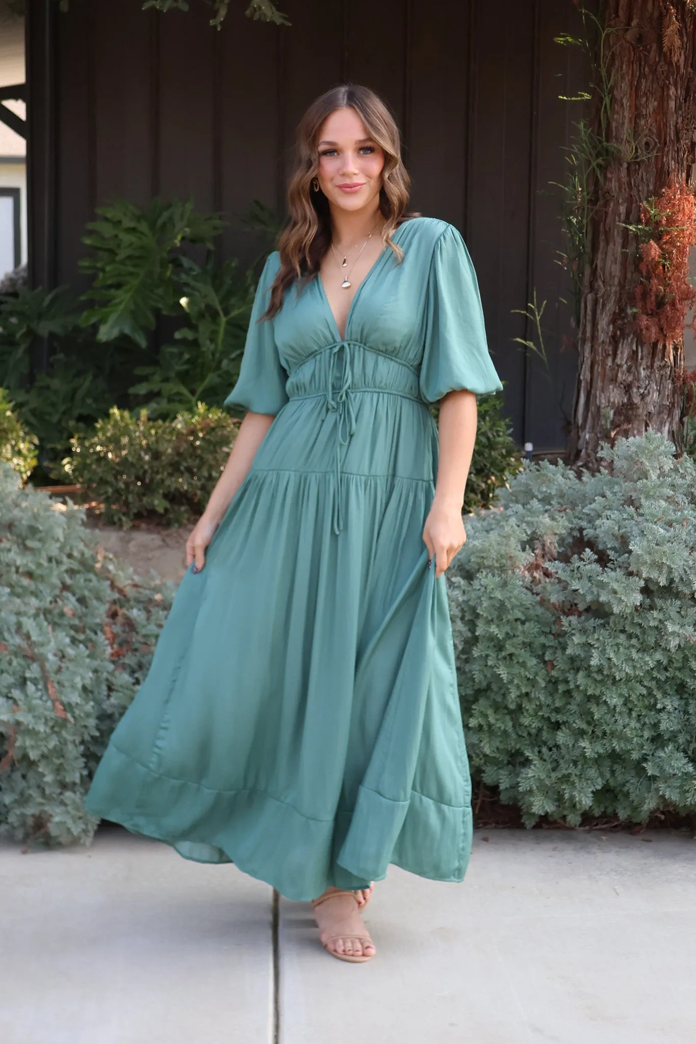 Holiday Mixer Maxi Dress