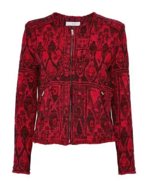 Iro Women Blazer Red 10 UK