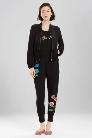 Josie Otherwear Embroidered Bomber