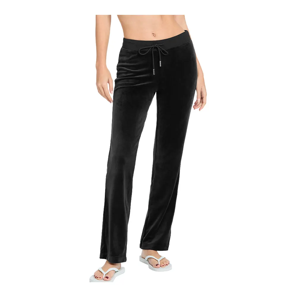 Juicy Couture Women' OG Big Bling Velour Track Pants