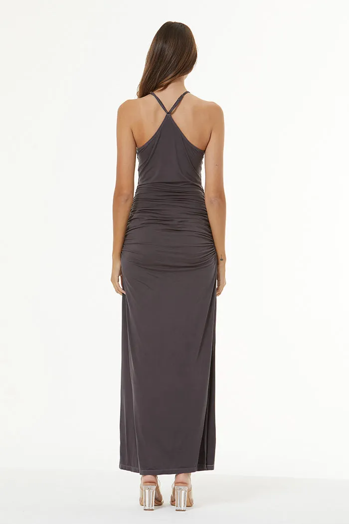 Kelly Maxi Dress // Black Sand