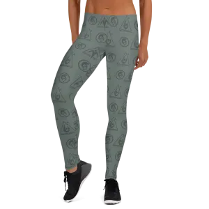 Logo Camo Leggings