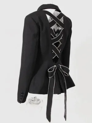 Lux Ribbon Blazer