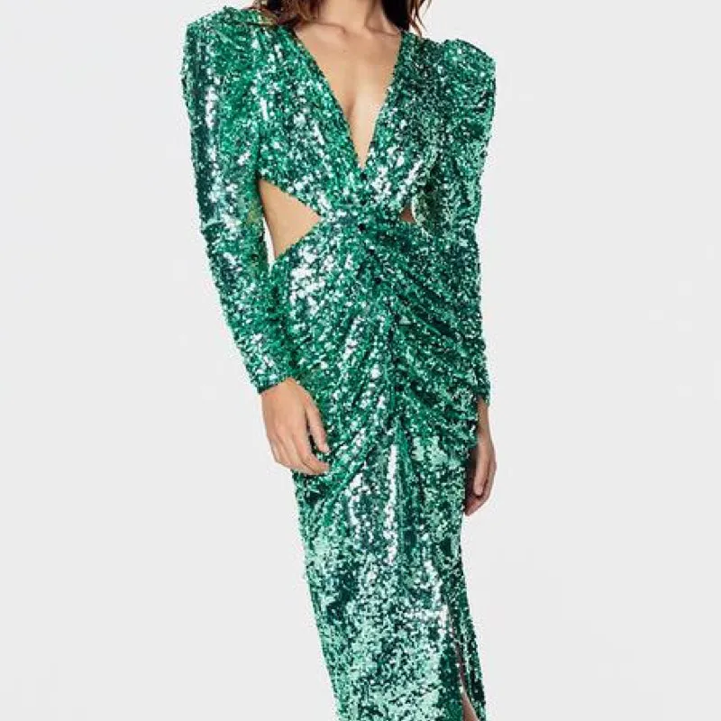 Marais Sequin Maxi Dress