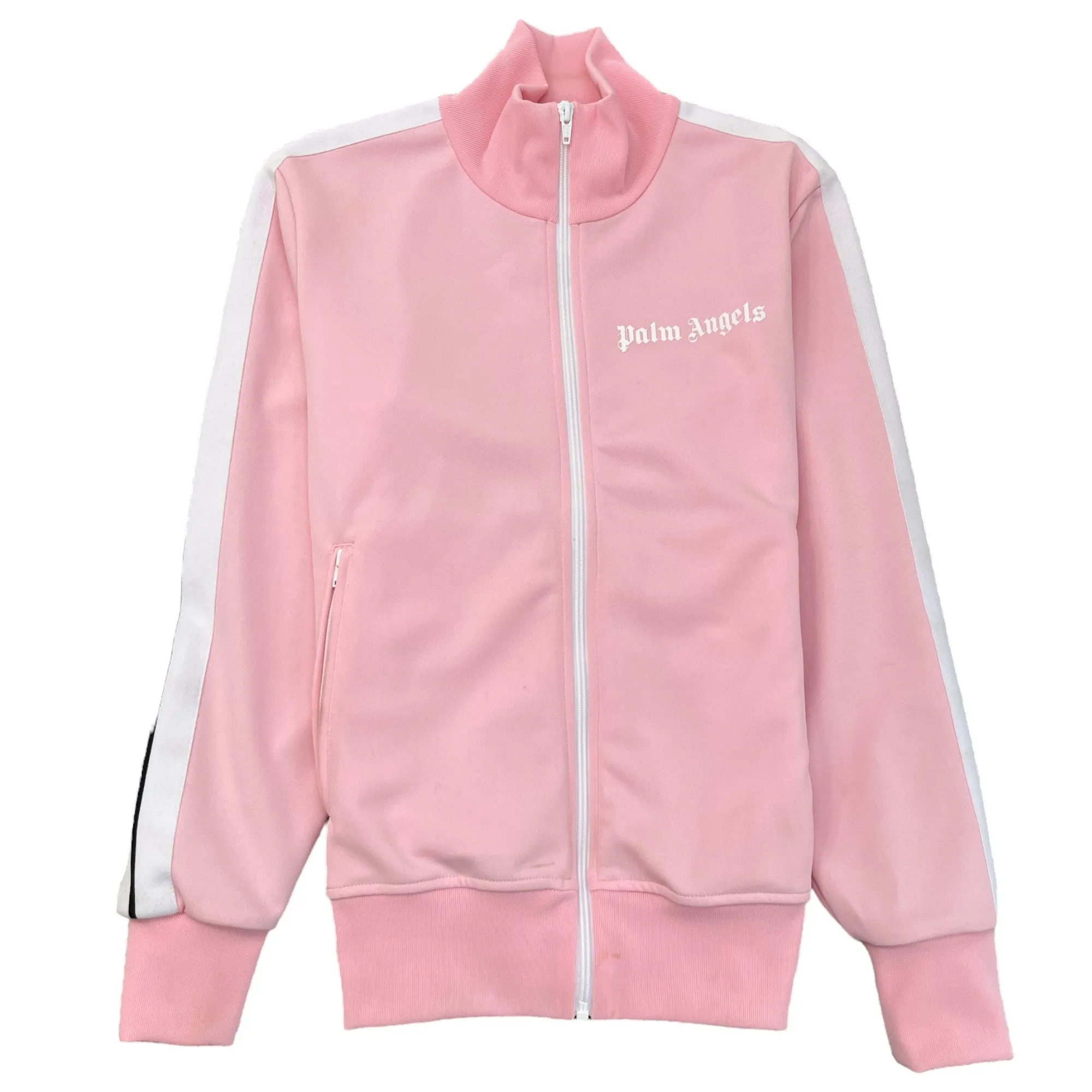 Men's Logo Track Jacket Pink Size S