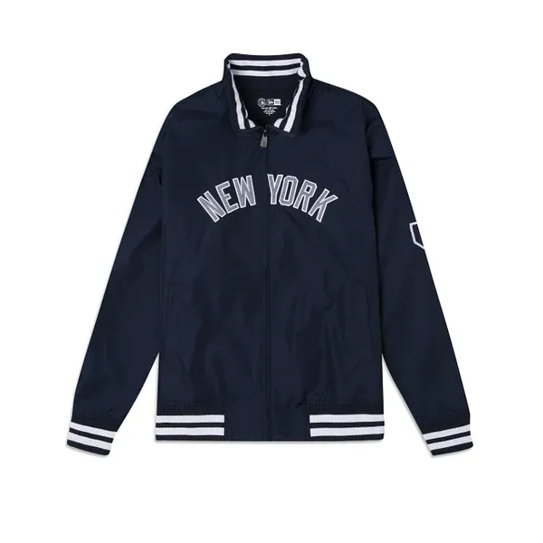 New Era New York Yankees Zip Up Jacket-Navy