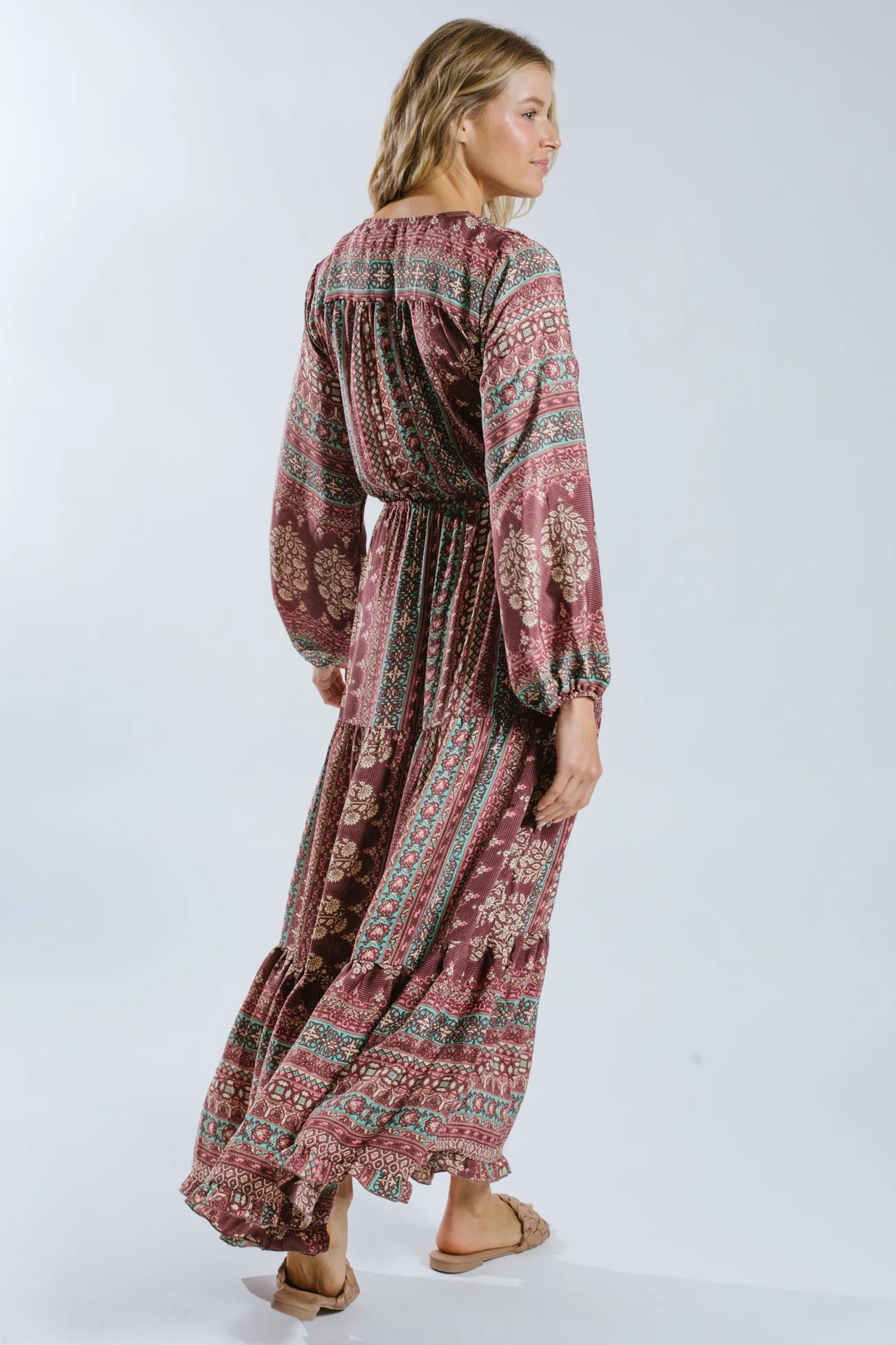 Nuha L/S Maxi Dress