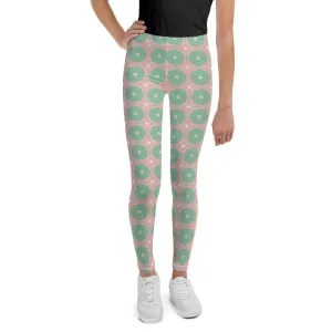 Octagon Patterned Youth Leggings