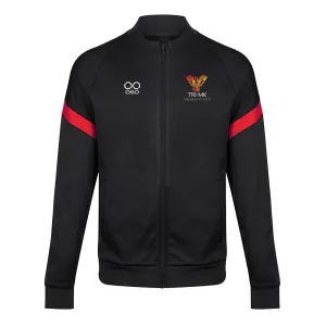 Phoenix Tri-MK Tech Full Zip Track Top - Black/red