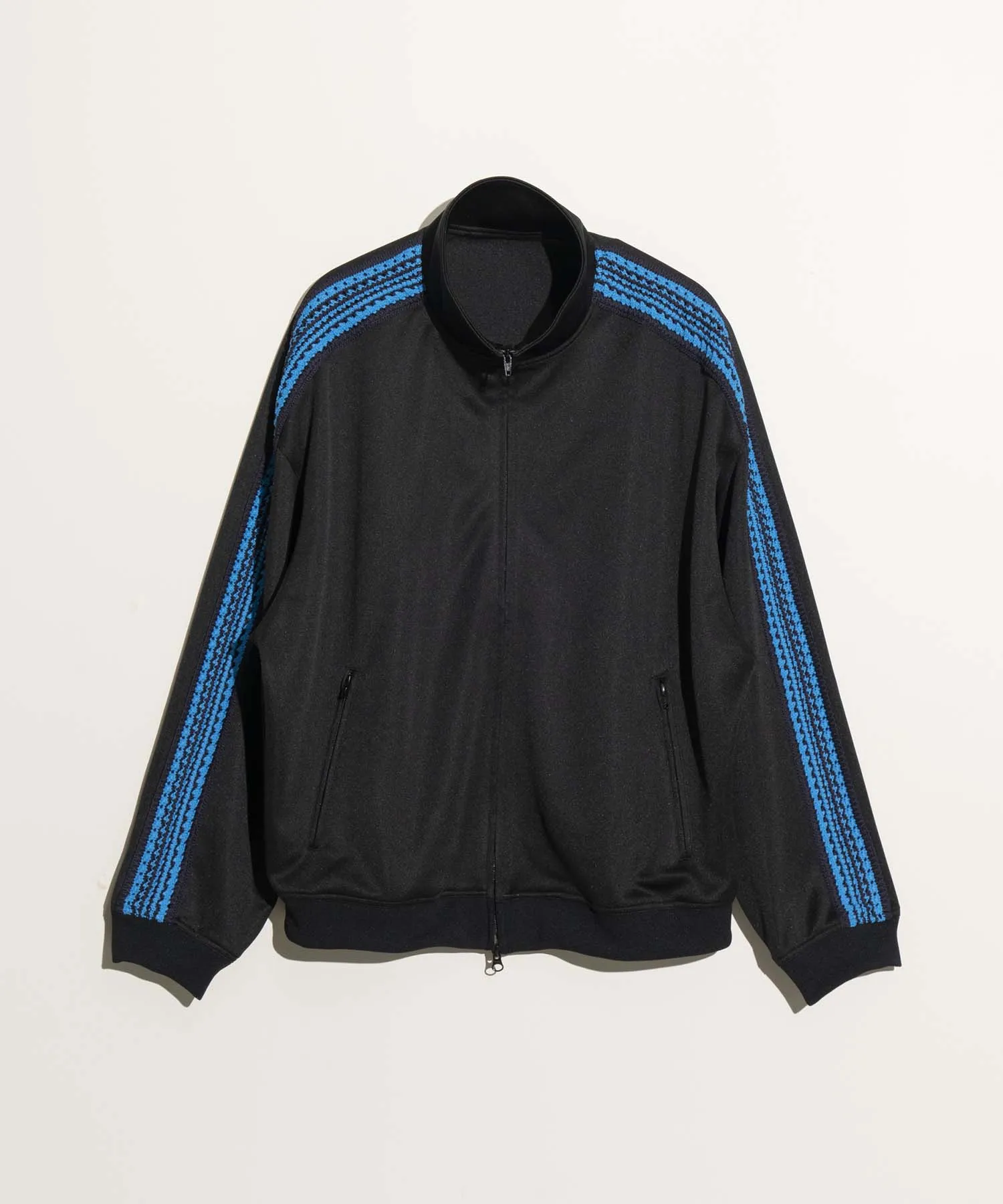 Prime-Over Crochet Line Track Jacket