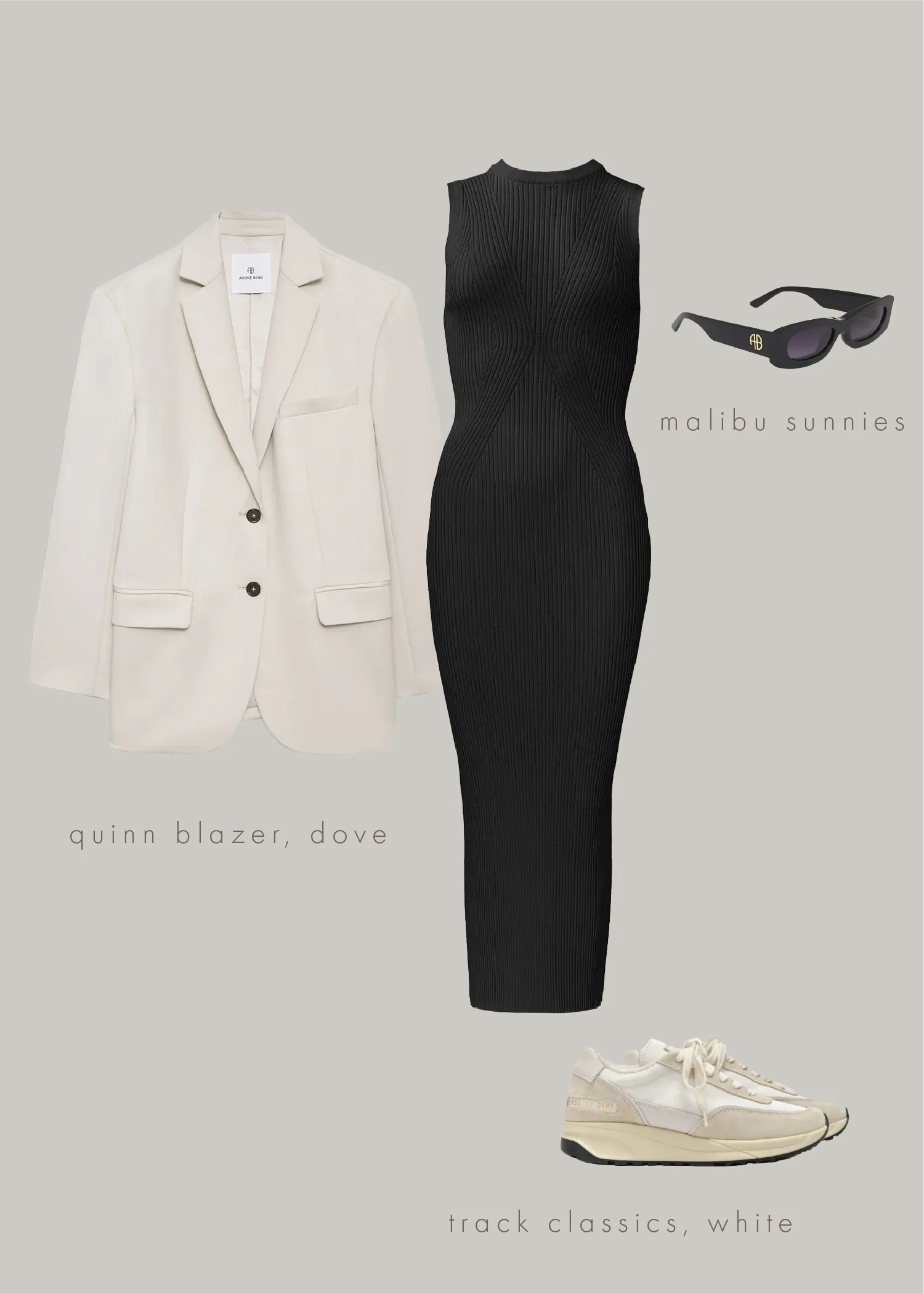 Quinn Blazer - Dove