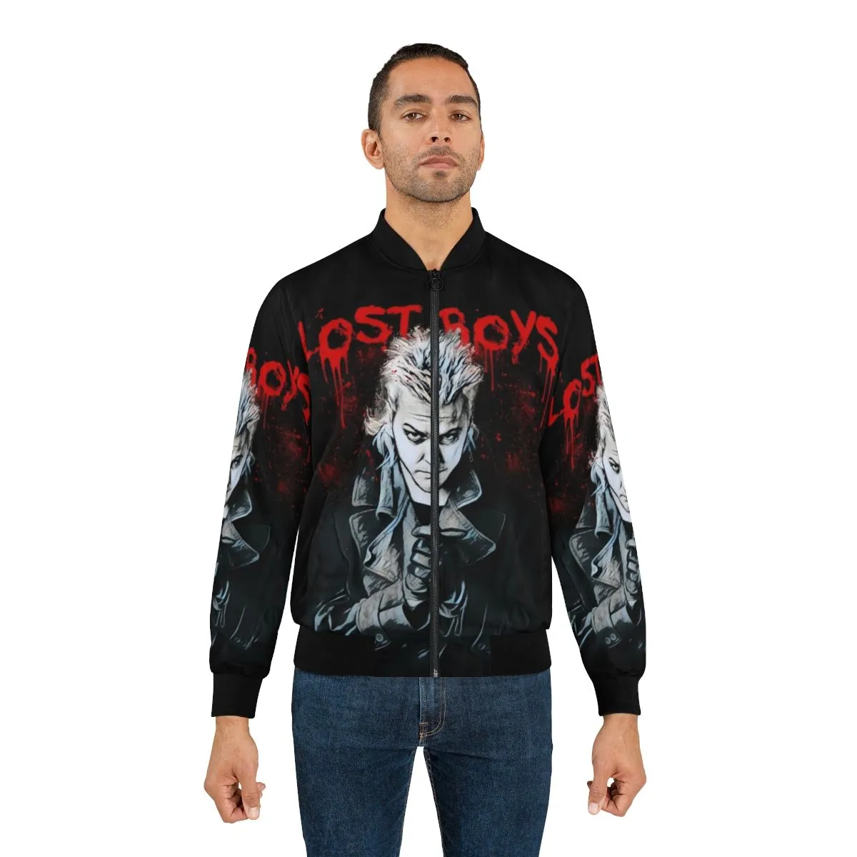 "Lost Boys Bomber Jacket: Iconic '80s Horror Style"