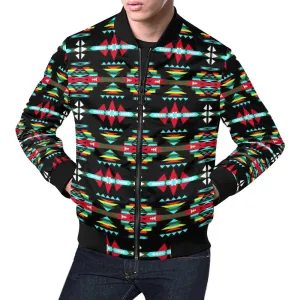 River Trail Sunset Bomber Jacket for Men