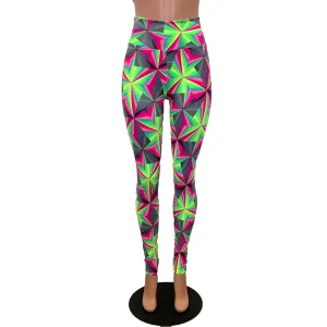 SALE - Optima Neon High-Waisted Leggings Pants