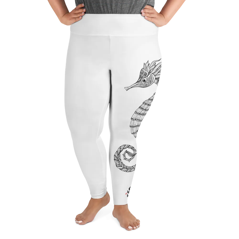 Seahorse Plus Size Leggings