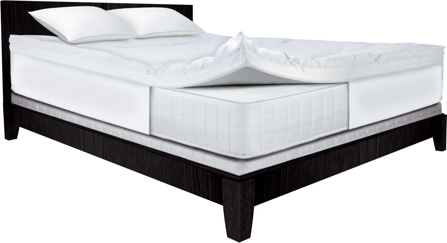 Serta 4-Inch Dual Layer Mattress Topper, Twin