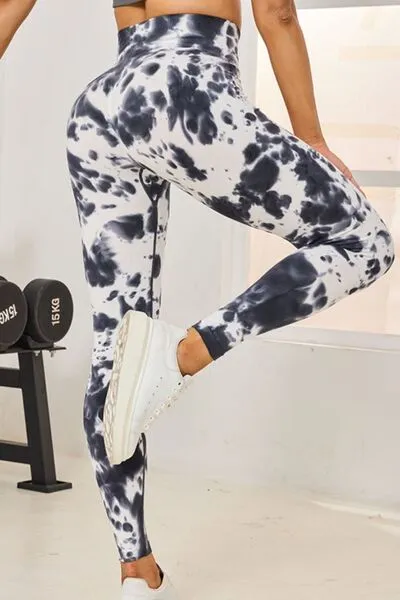 Tie-Dye High Waist Activewear Leggings