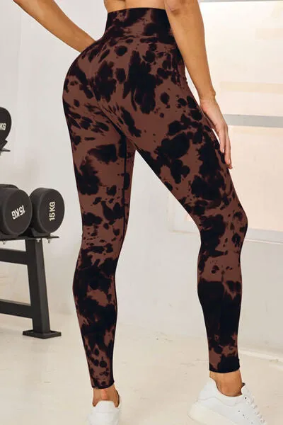 Tie-Dye High Waist Activewear Leggings