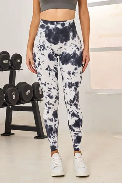 Tie-Dye High Waist Activewear Leggings