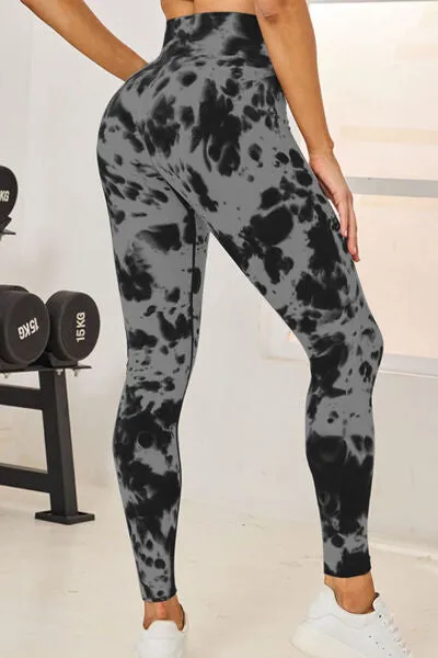 Tie-Dye High Waist Activewear Leggings