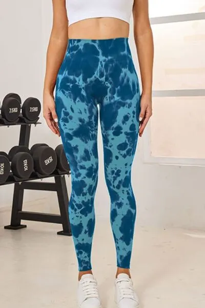 Tie-Dye High Waist Activewear Leggings