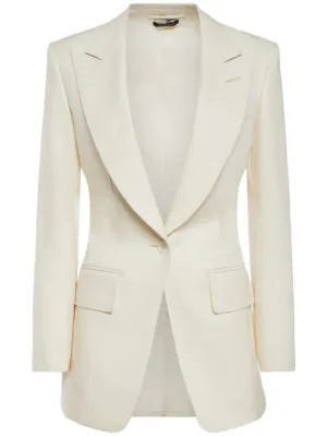 Tom Ford   Wool &amp; silk twill blazer 