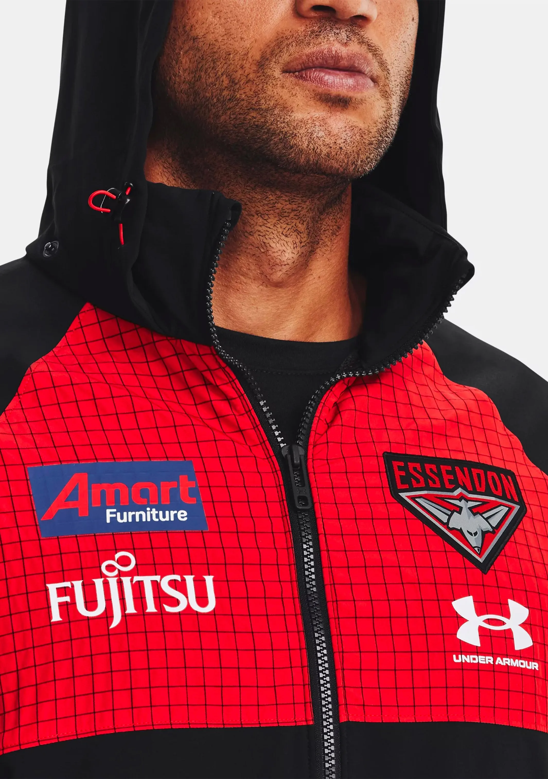 Under Armour Men's Essendon FC Accelerate Track Jacket