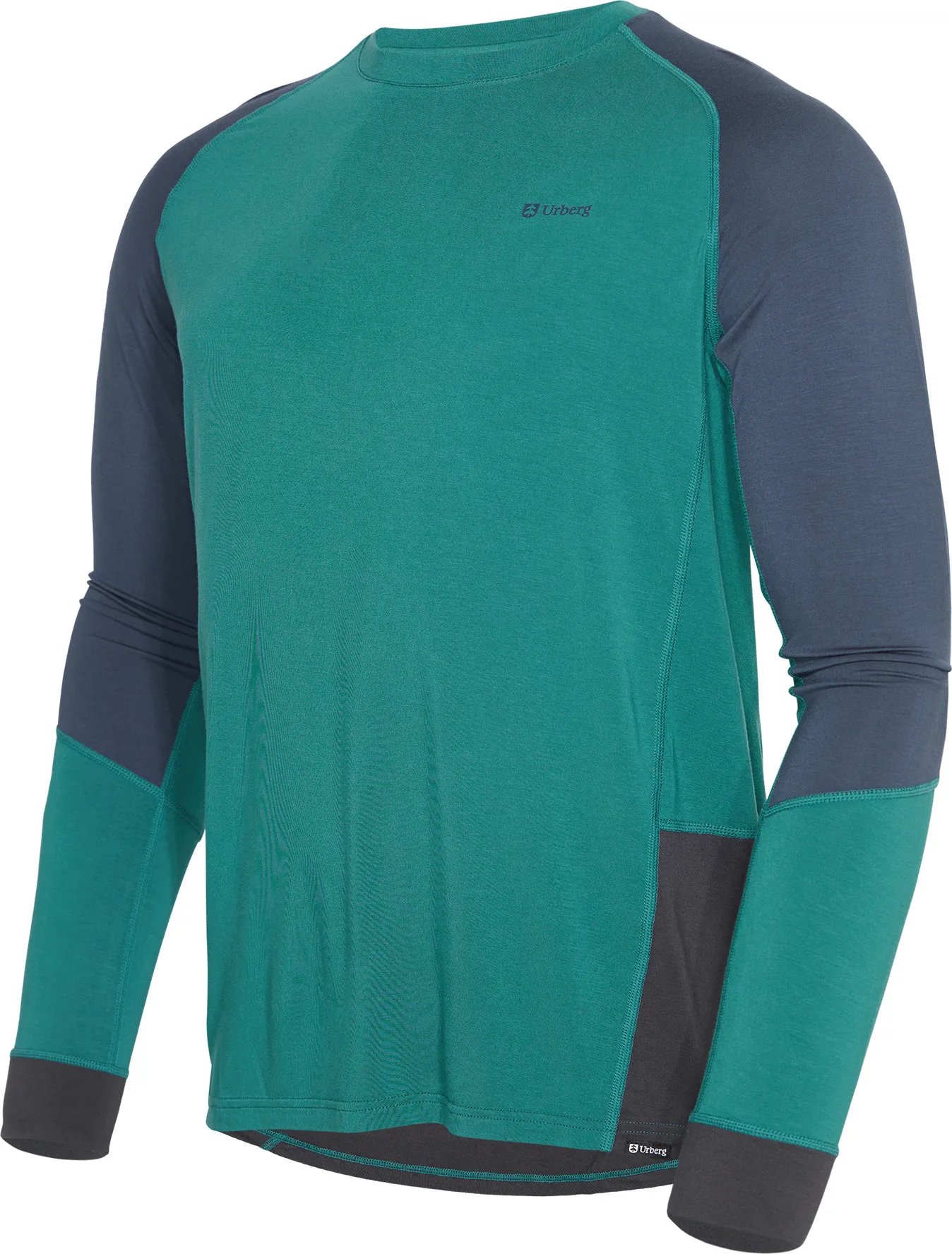 Urberg Men&#x27;s Tree Base Layer Top Mediterranea/Blue Nights | Buy Urberg Men&#x27;s Tree Base Layer Top Mediterranea/Blue Nights here | Outnorth