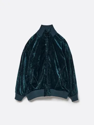 VELVET TRACK OVER JACKET .12【GREEN】